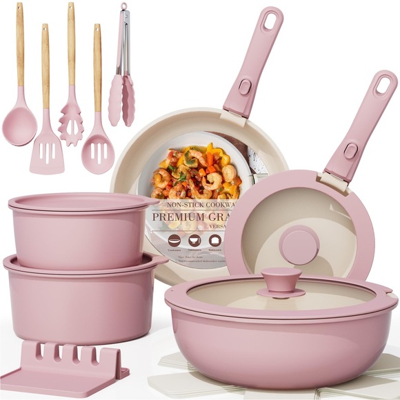 Pink Cookware Set - Picture 2 of 4